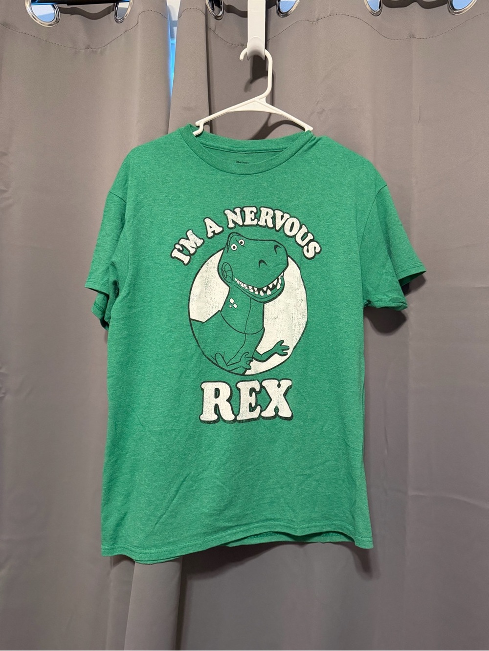 Disney Pixar "I'm a Nervous Rex" Men Size Medium
